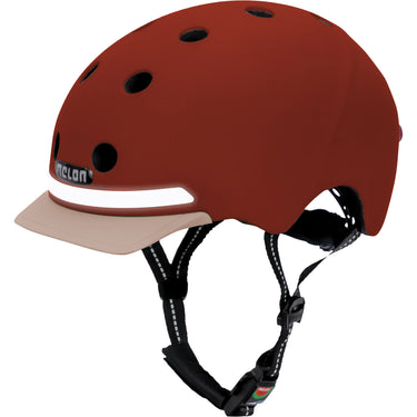 Melon helm met verlichting e-series sepia xl-xxl