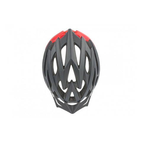 Polisport helm Twig mat zwart rood M 55-58cm easy-lock