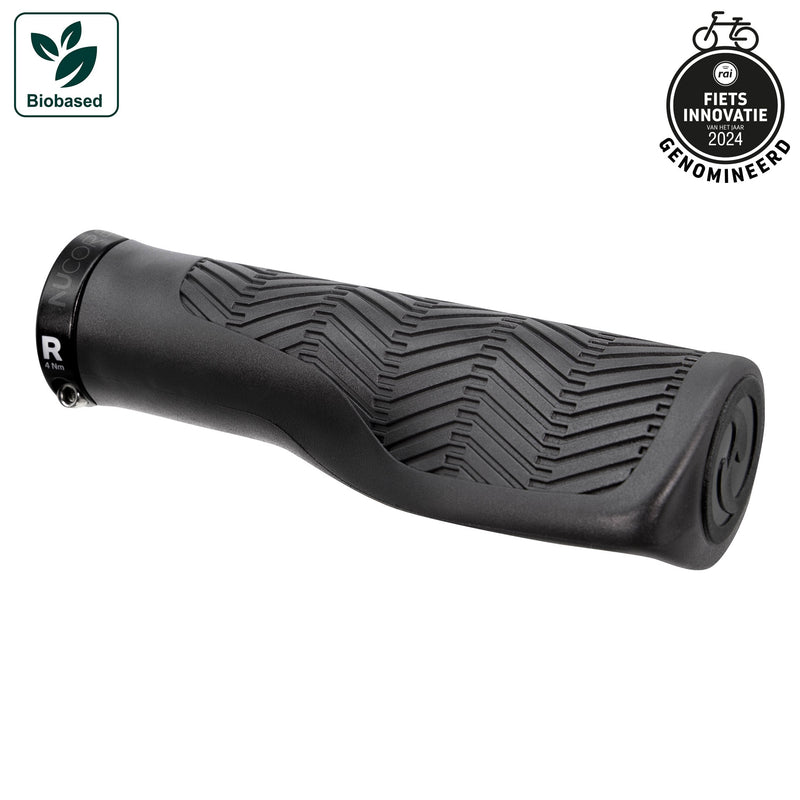 Load image into Gallery viewer, Herrmans handvatset nucore tour wave 130 130mm zwart
