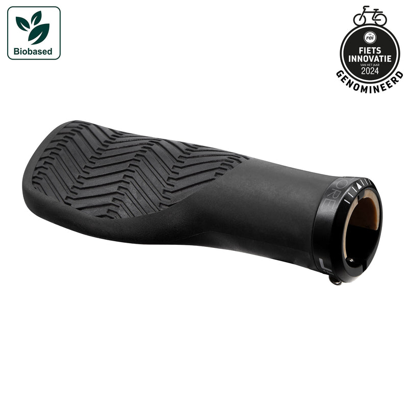 Afbeelding laden in galerijviewer, Herrmans handvatset nucore town wave 130 130mm zwart
