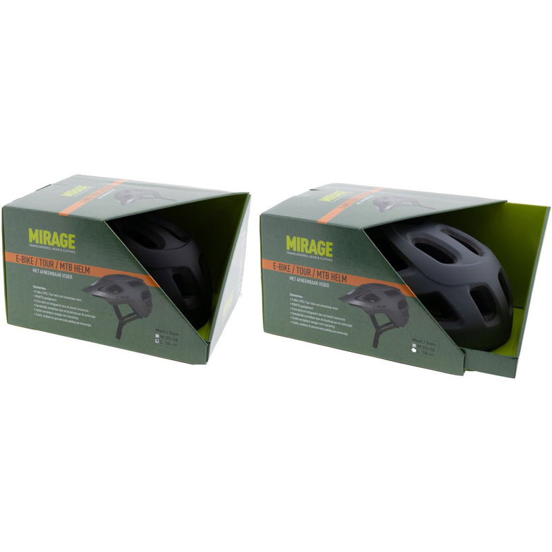 Afbeelding laden in galerijviewer, Buzaglo mirage urban helm e-bike led 55-58cm mat blauw
