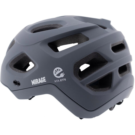 Buzaglo mirage tour mtb helm 55-58cm, nta, mat grijs