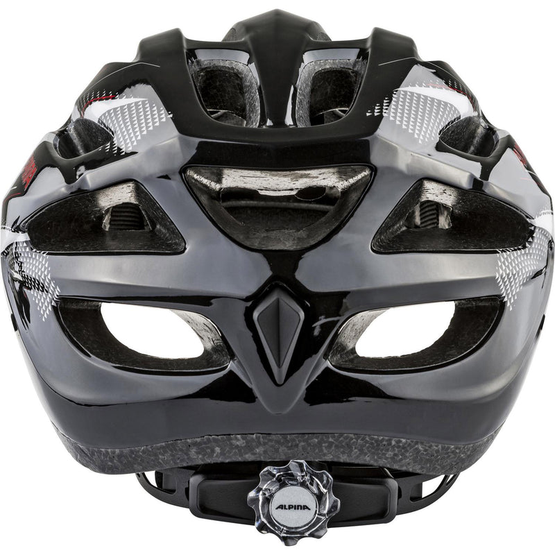 Load image into Gallery viewer, Alpina sports mtb helm mtb17 54-58 glans zwart wit rood
