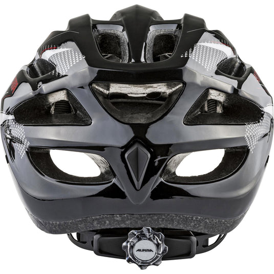 Alpina sports mtb helm mtb17 54-58 glans zwart wit rood