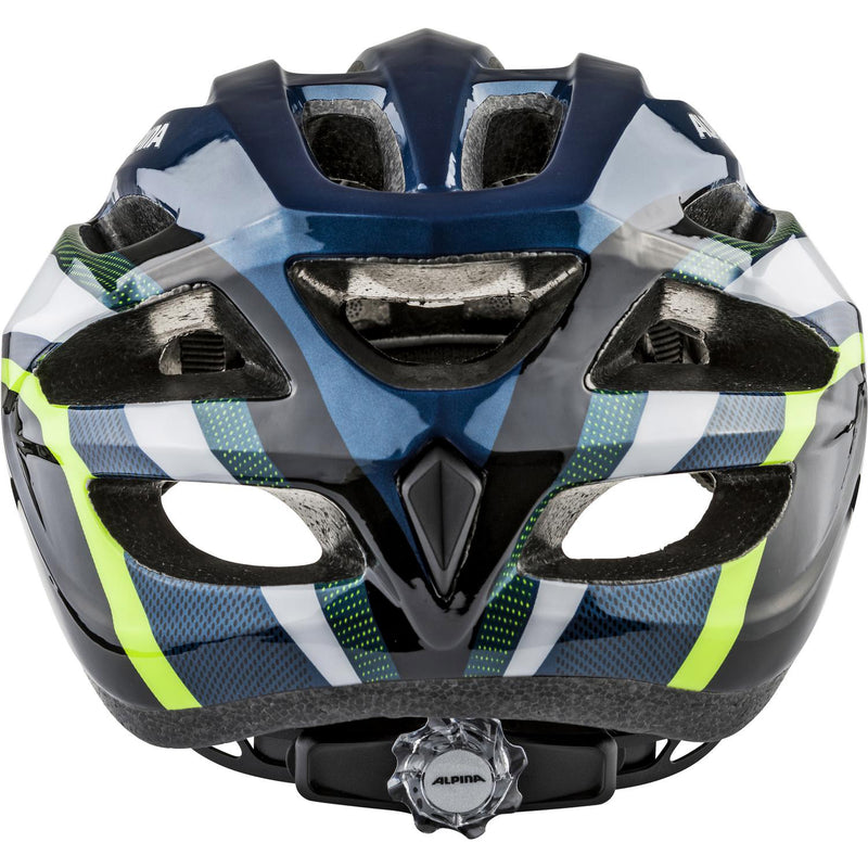 Load image into Gallery viewer, Alpina sports mtb helm mtb17 58-61 glans donkerblauw neon
