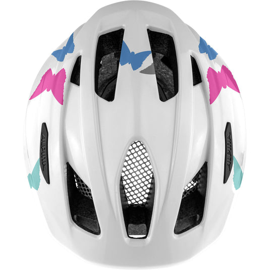 Alpina sports kinderhelm pico pearlwhite butterflies 50-55