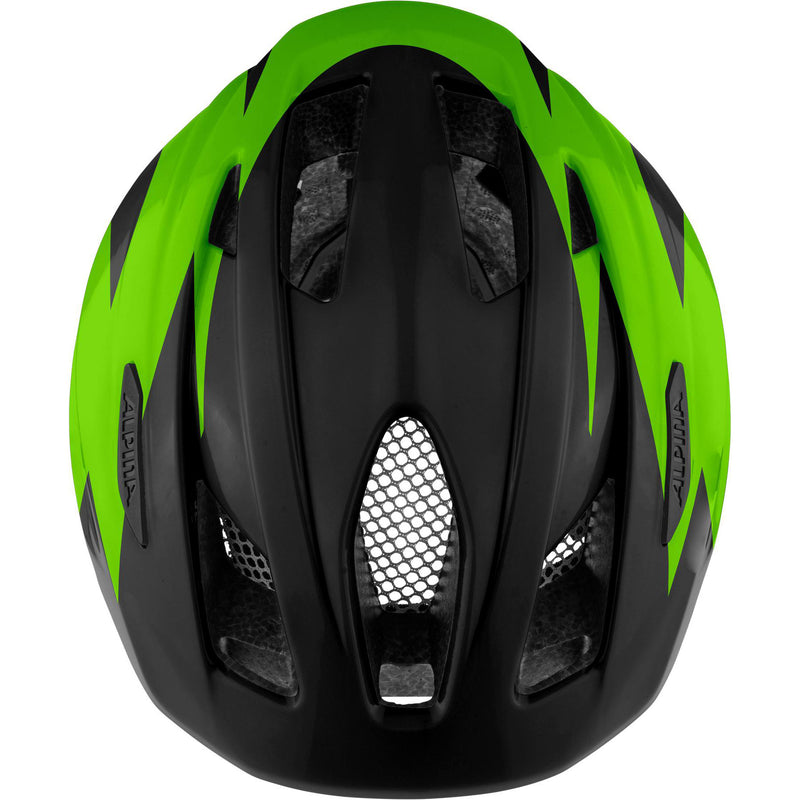 Load image into Gallery viewer, Alpina sports kinderhelm pico 50-55 glans zwart groen

