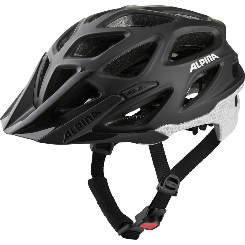 Load image into Gallery viewer, Olympic sportswear alpina sports mtb helm mythos reflective 59-64 zwart
