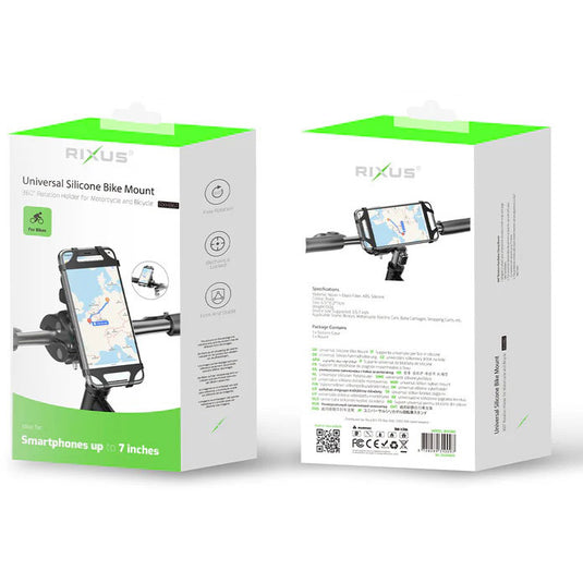 Olympic sportswear rixus telefoonhouder rxhb61 3,5-7 siliconen zwart