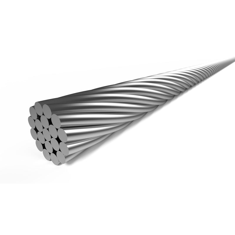Afbeelding laden in galerijviewer, Elvedes rem binnenkabel 2 000 mm 1×19 draads rvs ø1,5mm met v-nippel ø5,5 × 10
