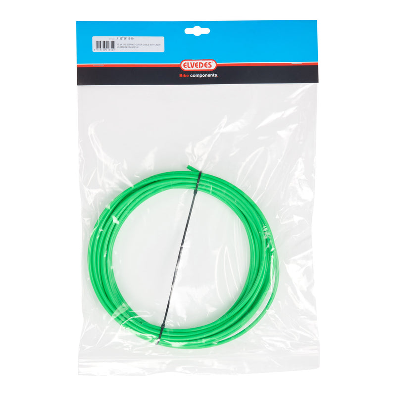 Load image into Gallery viewer, Elvedes buitenkabel 4.9mm (10m) groen 1125tef-13-10
