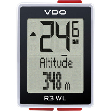 VDO fietscomputer R3 WL draadloos STS