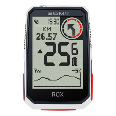 Sigma rox 4.0 gps zw wi hr stuurhouder cad snelh sensor top mount set