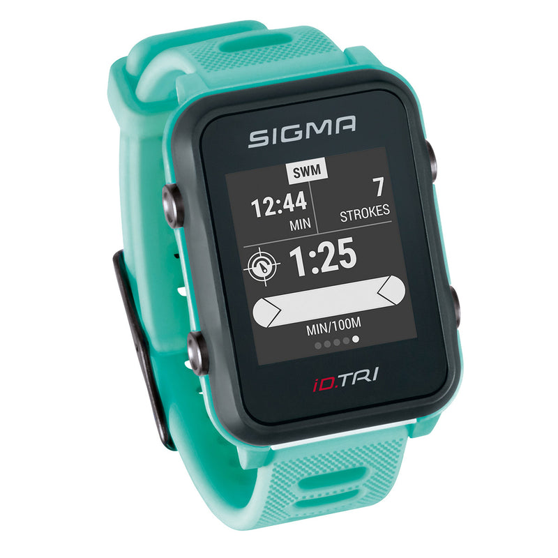 Load image into Gallery viewer, Sigma Id.tri neon mint basic zs hartsl gps acti ant+ ble + sensorset
