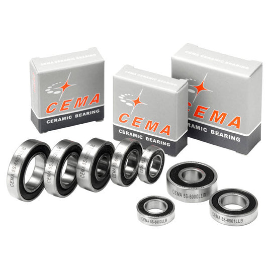 CEMA Kogellager 6001 12 x 28 x 8 Keramisch