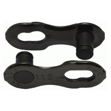 Load image into Gallery viewer, KMC MissingLink 11 DLC - 5.65mm - ZwartKMC - Fietskettingverbinder
