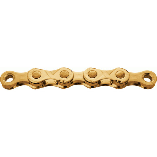 KMC Ketting e12 Ti-Ni goud, 1 2x11 128, 130 schakels, 5.2mm pin, 12-speed