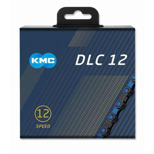 Afbeelding laden in galerijviewer, KMC DLC 12 126 schakels - BlauwZwart - Fietsketting 1 2 X 11 128
