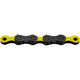 KMC Fietsketting DLC 12 - 126 schakels (Geel Zwart)