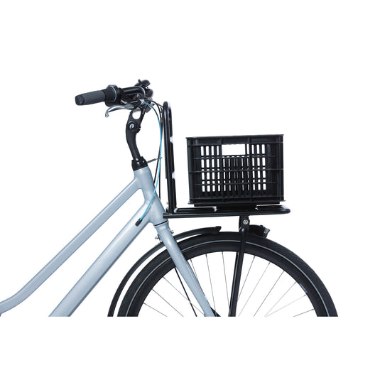 Basil fietskrat S - klein - 17.5 liter - zwart