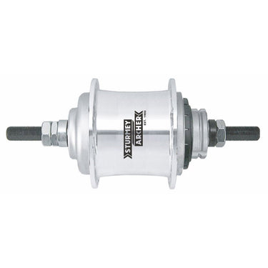 Versnellingsnaaf Sturmey Archer S-RF3 3 speed vrijloop - 36 gaats - zilver