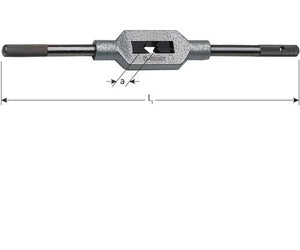 Rotec wringijzer nr.6 m18-m42 staal