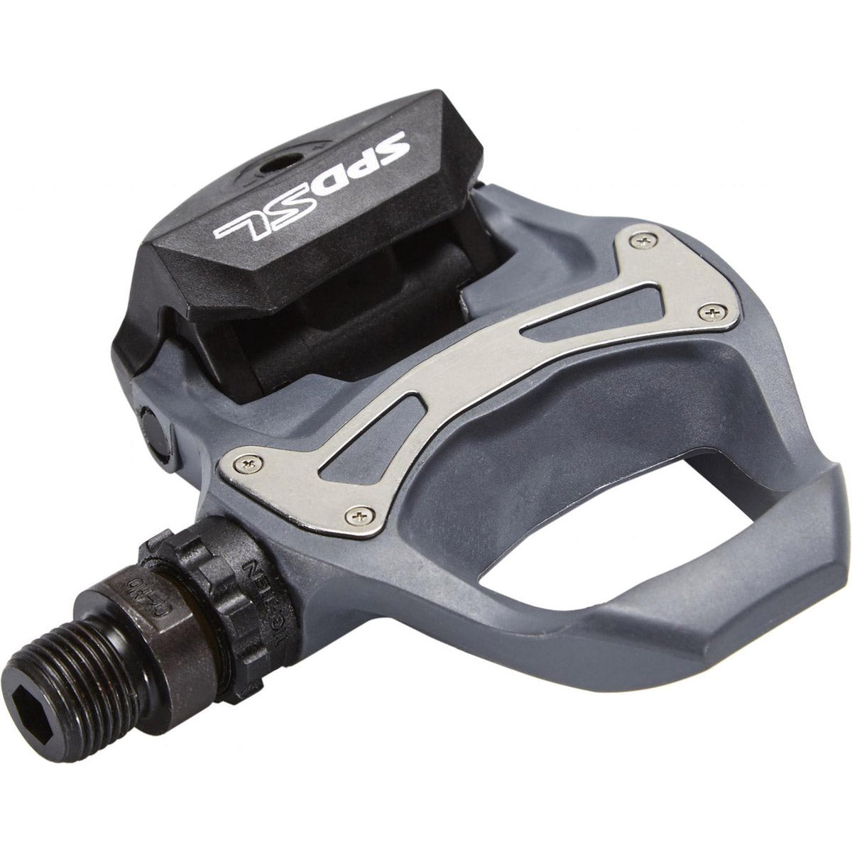 Shimano pedaal race PD-R550 SPD-SL grijs antraciet