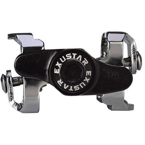 Exustar e-pm215 spd pedaal zwart zilver
