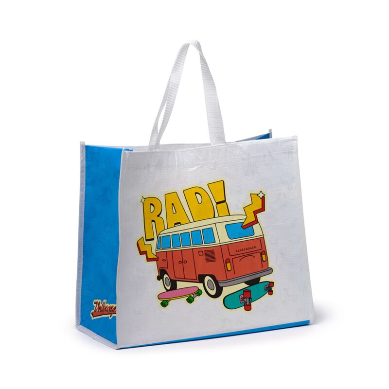 Load image into Gallery viewer, Volkswagen busje vw t1 waves are calling rpet shopper tas
