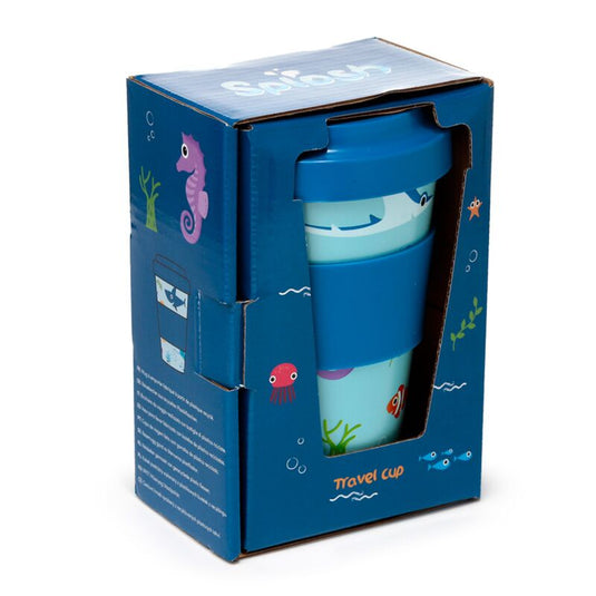 Splosh zeeleven rpet duurzame thermosbeker reismok 400ml