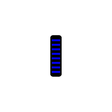 Rrp proguard cable tie - front - sticker - mini - blue