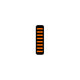 Rrp proguard cable tie - front - sticker - mini - orange