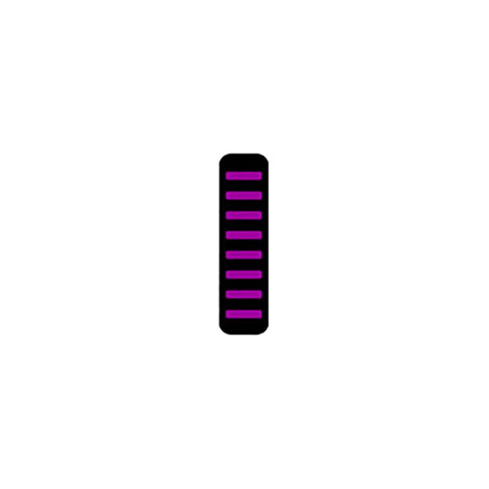 Rrp proguard cable tie - front - sticker - max protection - purple