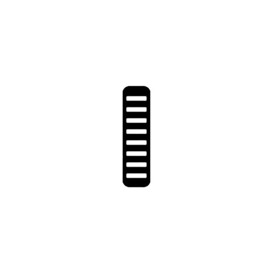 Rrp proguard cable tie - front - sticker - standard - white