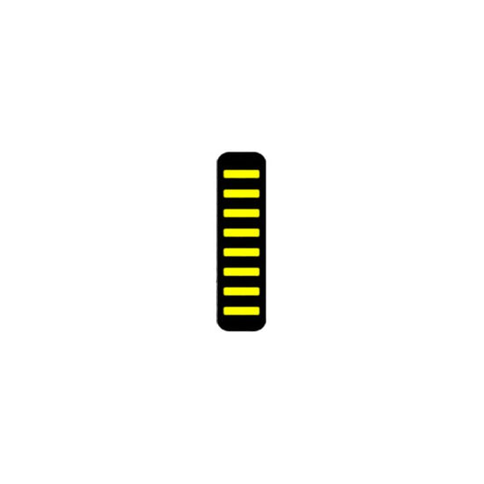 Rrp proguard cable tie - front - sticker - max protection - yellow