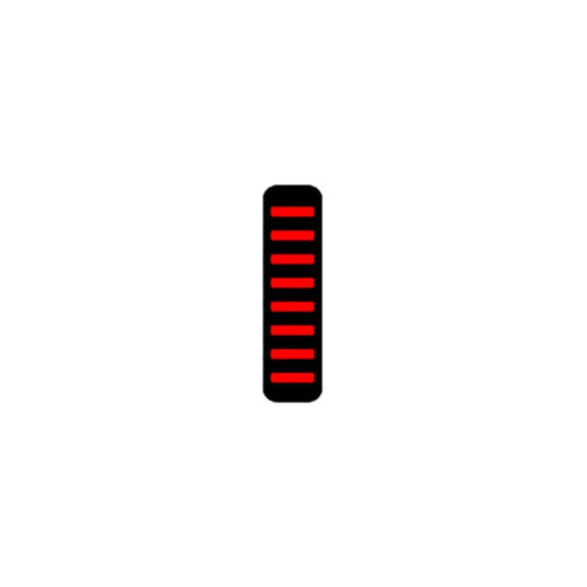 Rrp proguard cable tie - rear - sticker - red