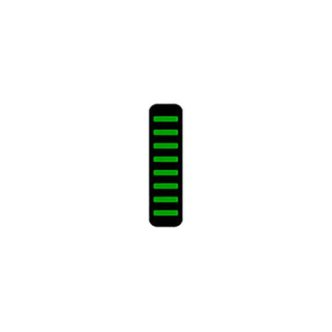 Rrp proguard bolt on v1 - front - sticker - mini - green
