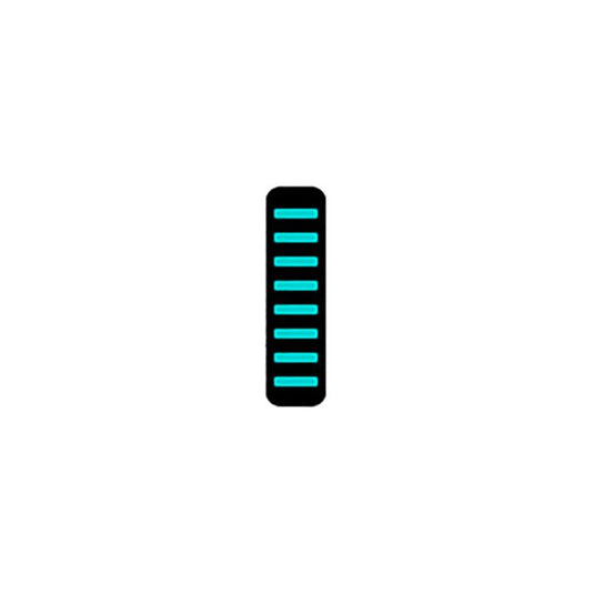Rrp proguard bolt on v1 - front - sticker - mini - turquoise