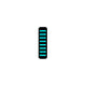 Rrp proguard bolt on v1 - front - sticker - mini - turquoise
