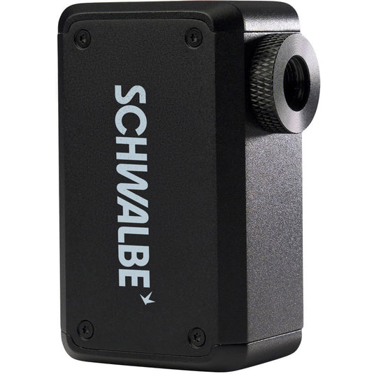 Schwalbe pomp e-micro met scv pompkop adapter