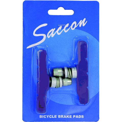 Saccon remblokset E-Bike 70mm blauw