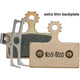 Koolstop schijfremblokken aero pro shimano vervanging (2st)