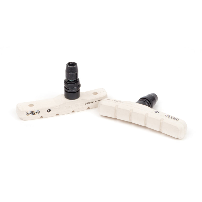 Load image into Gallery viewer, Remblokset Elvedes V-brake 72 mm - wit (op kaart)
