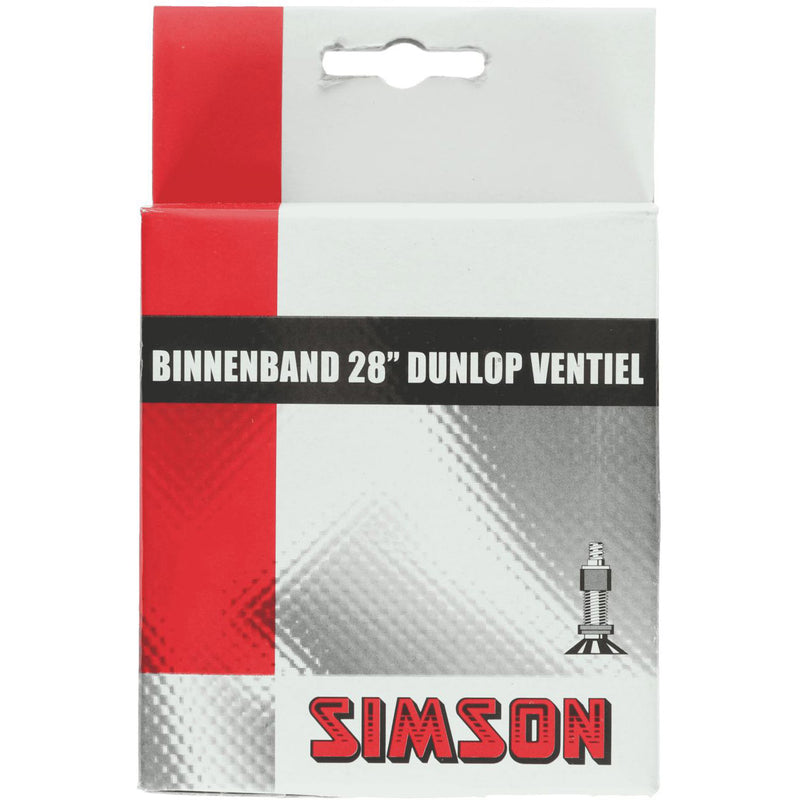 Load image into Gallery viewer, Simson Binnenband 28 inch (32 37-622) DV 45 mm zwart
