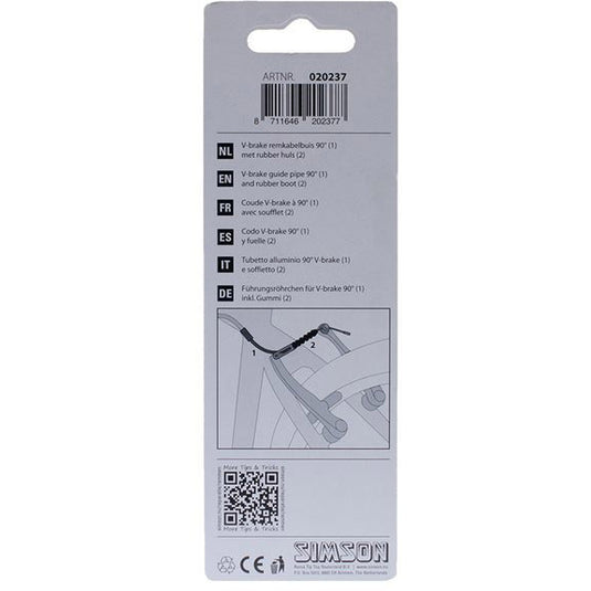 Simson v-brake bocht 90gr.
