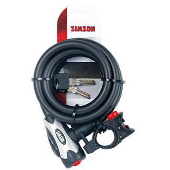 Load image into Gallery viewer, Simson Kabelslot Pro 12x180 zwart
