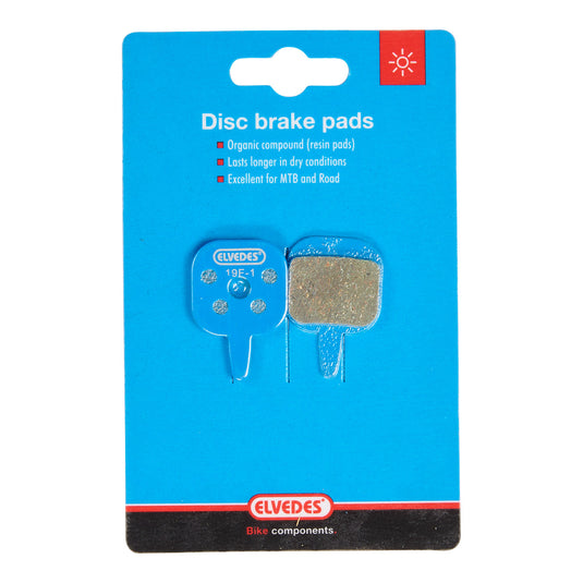 Schijfremblokset Elvedes organisch Tektro IO (1 paar)