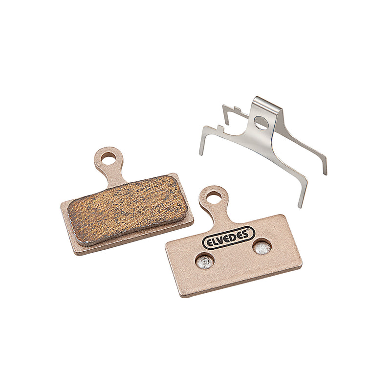 Cargue la imagen en el visor de la galería, Schijfremblokset Elvedes Shimano BR-M666, M785, M985, M988, R785, RS785 - gesinterd (1 paar)
