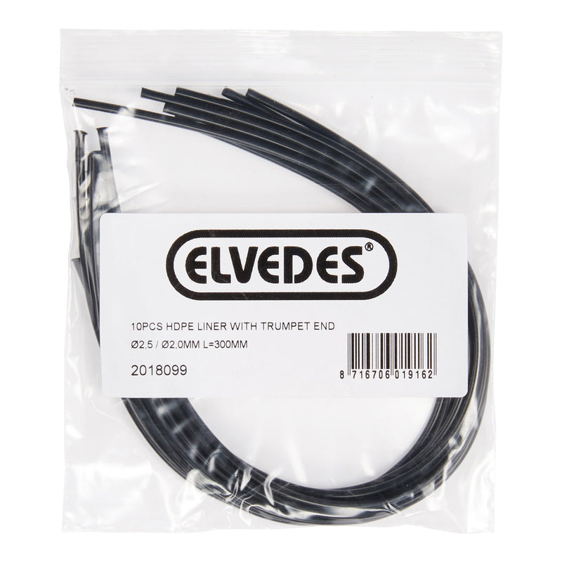 Afbeelding laden in galerijviewer, Elvedes Liner met trompetje 2,5 2mm 300mm(10)HDPE 2018099
