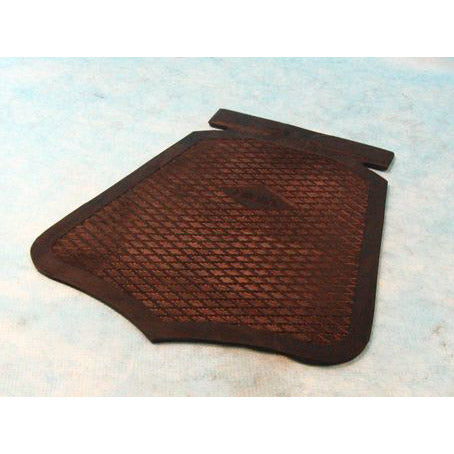 Spatlap Classic ombuig 21 x 19 cm zwart (OEM)